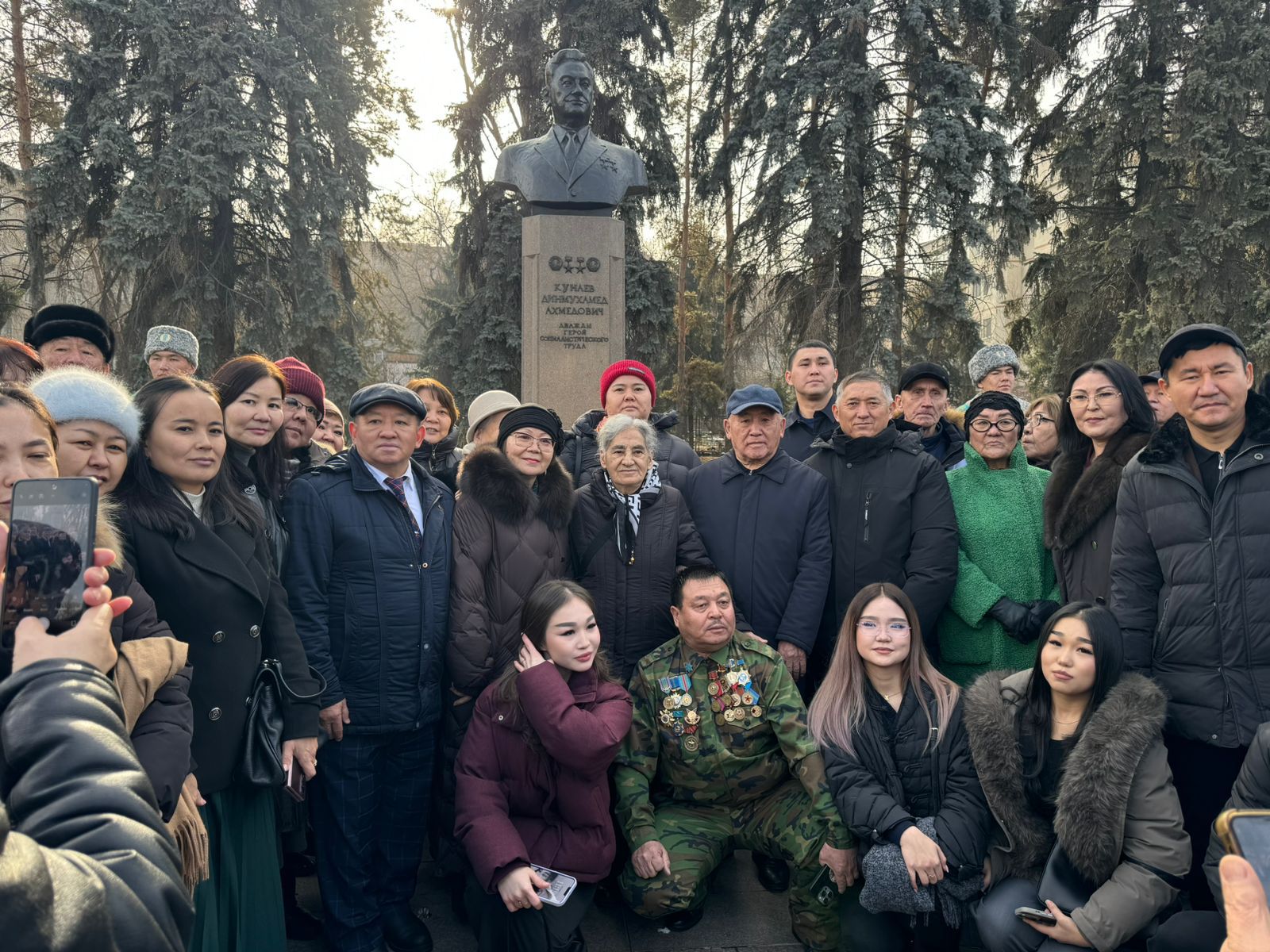 Участие Университета Омир в церемонии возложения цветов, посвящённой 114-летию .