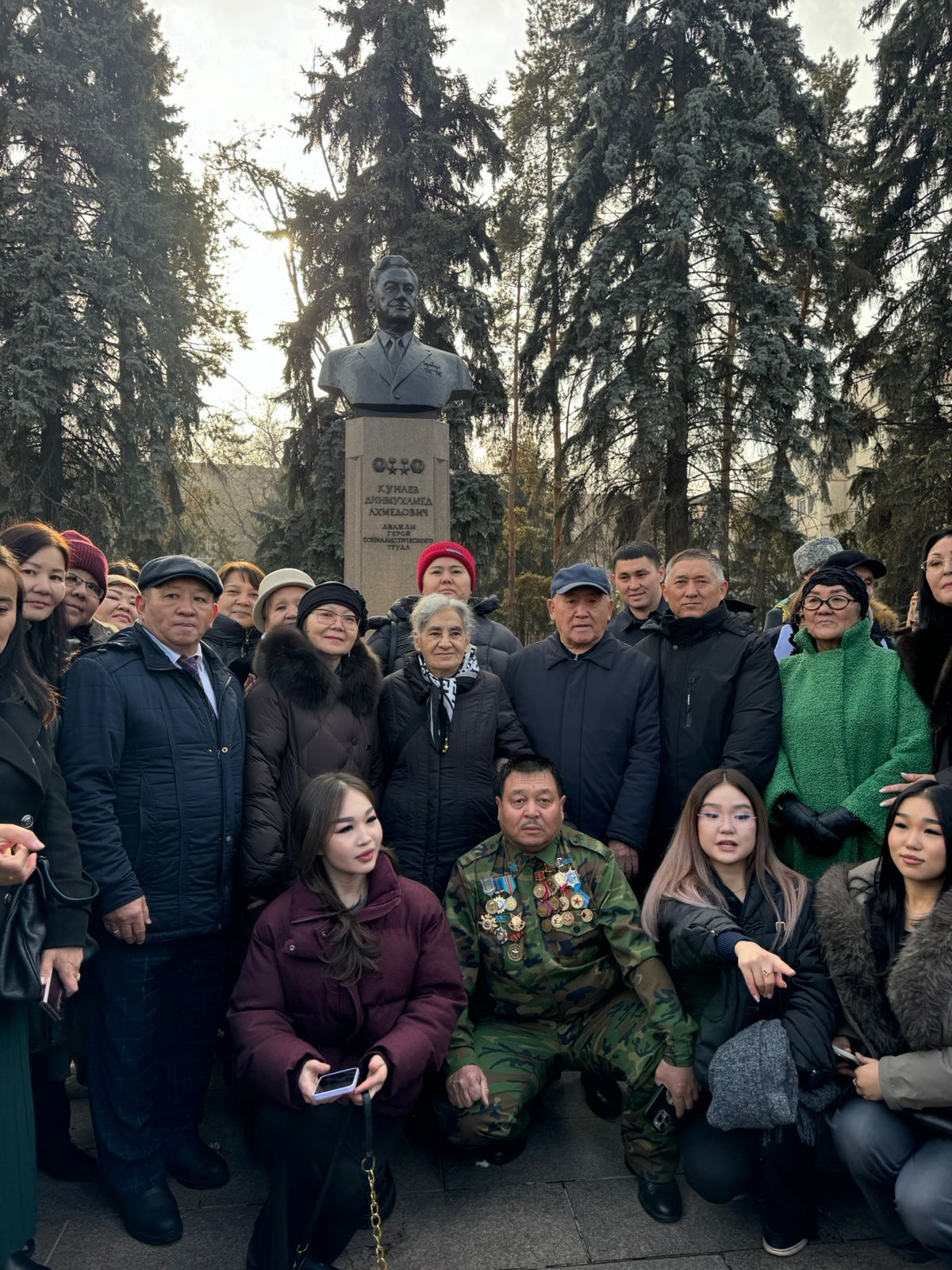Участие Университета Омир в церемонии возложения цветов, посвящённой 114-летию .
