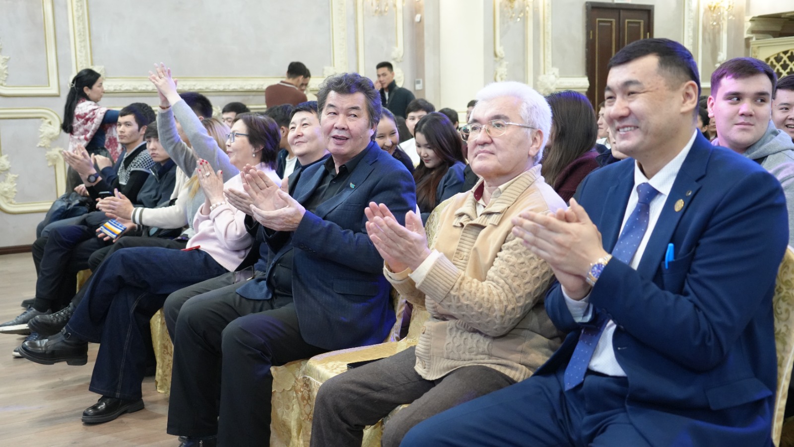 В Университете Омир прошёл праздничный вечер, посвящённый 95-летию Мукагали Макатаева.